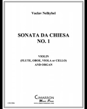 教会ソナタ・No.1（ヴァーツラフ・ネリベル）（ヴァイオリン+オルガン）【Sonata Da Chiesa No. 1】