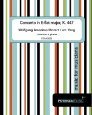ホルン協奏曲・変ホ長調・K447（モーツァルト）（バスーン+ピアノ）【Concerto in E-flat Major, K. 447】