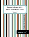 協奏曲・ト長調・K313（モーツァルト）（バスーン+ピアノ）【Concerto in G Major, K. 313】