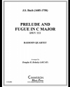 前奏曲とフーガ・ハ長調（バッハ） (バスーン四重奏)【Prelude and Fugue in C Major】