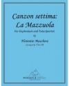 Canzon settima: La Mazzuola (フロレンティオ・マスケーラ)（ユーフォニアム＆テューバ四重奏）