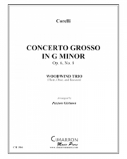 コンチェルト・グロッソ・ト短調（アルカンジェロ・コレッリ）（木管三重奏）【Concerto Grosso in G Minor】