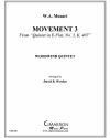 第三楽章「五重奏曲・変ホ長調・No.3・K.407」より  (モーツァルト)（木管五重奏）【Quintet in Eb, No. 3, K. 407 (Mvt. 3)】