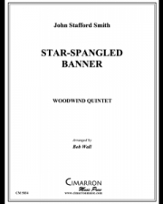 アメリカ国歌  (木管五重奏)【Star-Spangled Banner】
