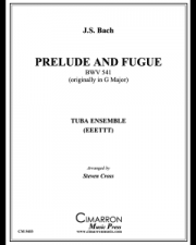 前奏曲とフーガ・BWV.541  (バッハ)  (ユーフォニアム＆テューバ六重奏)【Prelude and Fugue BWV 541】