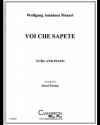 恋とはどんなものかしら「フィガロの結婚」より（モーツァルト）（テューバ+ピアノ）【Voi che sapete】