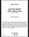 アンダルシヤからの風景（エリザベス・ローム）（テューバ+ピアノ）【Scenes from the Andalusia】