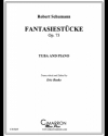 幻想小曲集（ロベルト・シューマン）（テューバ+ピアノ）【Fantasiestucke】