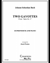 2つのガヴォット (バッハ）（ユーフォニアム+ピアノ）【Two Gavottes】