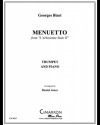 メヌエット（ジョルジュ・ビゼー）（トランペット+ピアノ）【Menuetto】