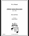2つのソルフェージュ  (モーツァルト)（ホルン+ピアノ）【Zwei Solfeggio】