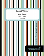 シークレット・ウィンター (アミール・ザヘリ）（ホルン+ピアノ）【Secret Winter】