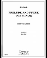 前奏曲とフーガ・ニ短調  (バッハ)（ホルン四重奏）【Prelude and Fugue in D Minor】