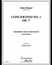コンチェルティーノ・No.1・Op.7（ユリウス・クレンゲル）（トロンボーン+ピアノ）【Concertino No. 1, Op. 7】