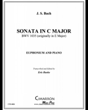 ソナタ・ハ長調（バッハ）（ユーフォニアム+ピアノ）【Sonata in C Major】