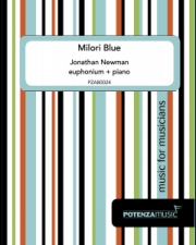 ミロリー・ブルー (ジョナサン・ニューマン）（ユーフォニアム+ピアノ）【Milori Blue】