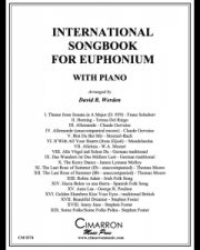 インターナショナル・ソングブック（ユーフォニアム+ピアノ）【International Songbook for Euphonium】