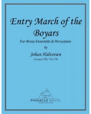 ロシア領主たちの入場（ヨハン・ハルヴォルセン）(金管十重奏+打楽器）【Entry March of the Boyars】