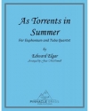 As Torrents in Summer（エドワード・エルガー）（ユーフォニアム＆テューバ四重奏）