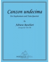 Canzon undecimal（アドリアーノ・バンキエリ）（ユーフォニアム＆テューバ四重奏）