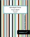 アポカリプティク・ボイス（ジェームズ・メドール）（テューバ+ピアノ）【Apocalyptic Voices】