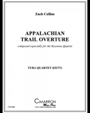 アパラチアン・トレイル序曲（ザック・コリンズ）（ユーフォニアム＆テューバ四重奏）【Appalachian Trail Overture】