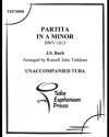 パルティータ・イ短調・BWV.1013（バッハ）（テューバ）【Partita in A Minor, BWV 1013】