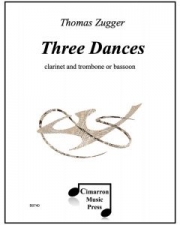 3つの舞曲（トーマス・ツーカー）(木管二重奏)【Three Dances】
