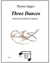 3つの舞曲（トーマス・ツーカー）(木管二重奏)【Three Dances】