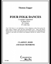 4つの民族舞踊（トーマス・ツーカー）（ミックス三重奏）【Four Folk Dances】
