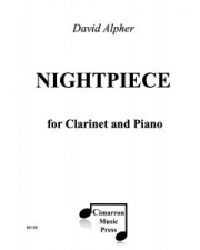 ナイトピース（デイヴィッド・アルファー）（クラリネット+ピアノ）【Nightpiece】