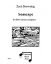 シースケープ（ザック・ブラウニング）（クラリネット+ピアノ）【Seascape】