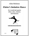 エレインズ・イミテーション・ダンス（アレン・モリノー）(木管四重奏)【Elaine's Imitation Dance】