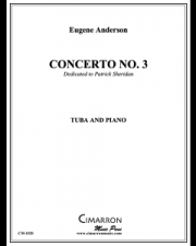 テューバ協奏曲第3番（ユージン・アンダーソン）（テューバ+ピアノ）【Concerto No. 3】