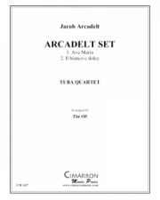 アルカデルト・セット (ジャック・アルカデルト)  (ユーフォニアム+テューバ四重奏）【Arcadelt Set】