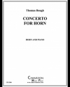 ホルン協奏曲 (トーマス・バウ）（ホルン+ピアノ）【Concerto for Horn】
