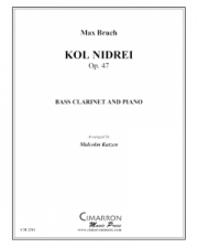 コル・ニドライ・Op.47（マックス・ブルッフ）（バスクラリネット+ピアノ）【Kol Nidrei, Op. 47】