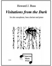 闇からの訪問（ハワード・J・バス）(木管二重奏+ピアノ)【Visitations from the Dark】