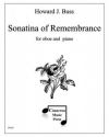 追憶のソナチネ (ハワード・J・バス）（オーボエ+ピアノ）【Sonatina of Remembrance】