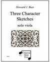 3つのキャラクター・スケッチ（ハワード・J・バス）（ヴィオラ）【Three Character Sketches】