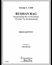 ロシアン・ラグ（ジョージ・カッブ）  (金管五重奏）【Russian Rag】