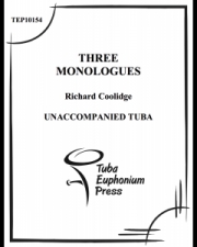 3つのモノローグ（リチャード・クーリッジ）（テューバ）【Three Monologues】