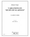 「喜びの賛歌」による変奏曲 (ヨハン・クリューガー)（クラリネット七重奏）【Hymn of Gladness (Variations)】