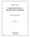 「喜びの賛歌」による変奏曲 (ヨハン・クリューガー)（金管五重奏）【Hymn of Gladness (Variations)】