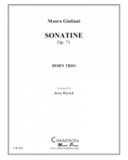 ソナチネ・Op.71（マウロ・ジュリアーニ）  (ホルン三重奏)【Sonatine, Op. 71】