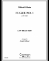 フーガ・No.1（ミハイル・イヴァノヴィチ・グリンカ）（ユーフォニアム＆テューバ三重奏）【Fugue No. 1】