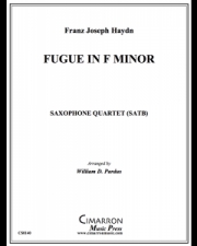 フーガ・ヘ短調  (フランツ・ヨーゼフ・ハイドン)（サックス四重奏）【Fugue in F minor】