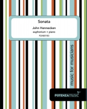 ソナタ (ジョン・ヘネッケン）（ユーフォニアム+ピアノ）【Sonata】