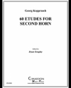 セカンドホルンのための60の練習曲（ゲオルク・コップラッシュ）（ホルン）【60 Etudes for Second Horn】