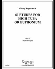 ハイテューバのための60の練習曲（ゲオルク・コップラッシュ）（テューバ）【60 Etudes for High Tuba or Euphonium】